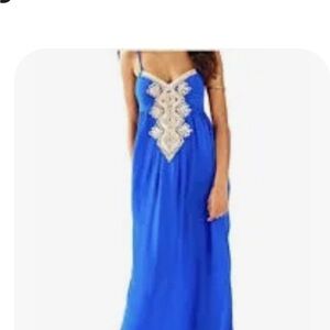 Lilly Pulitzer Kelsea blue maxi